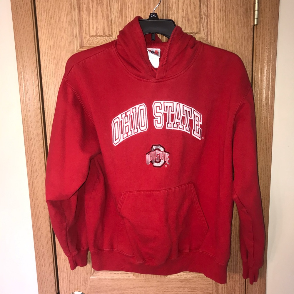 Vintage USA Sport Club Long Sleeve Hoodie Large